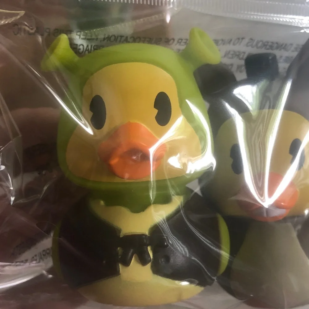 DreamWorks Shrek Rubber Duck Duo - Green and Gray
